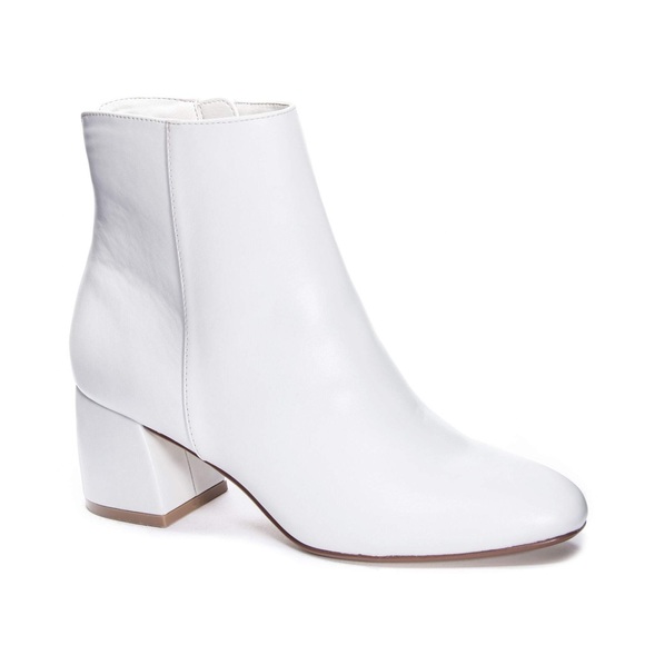White Chinese Laundry Bootie - Picture 7 of 7
